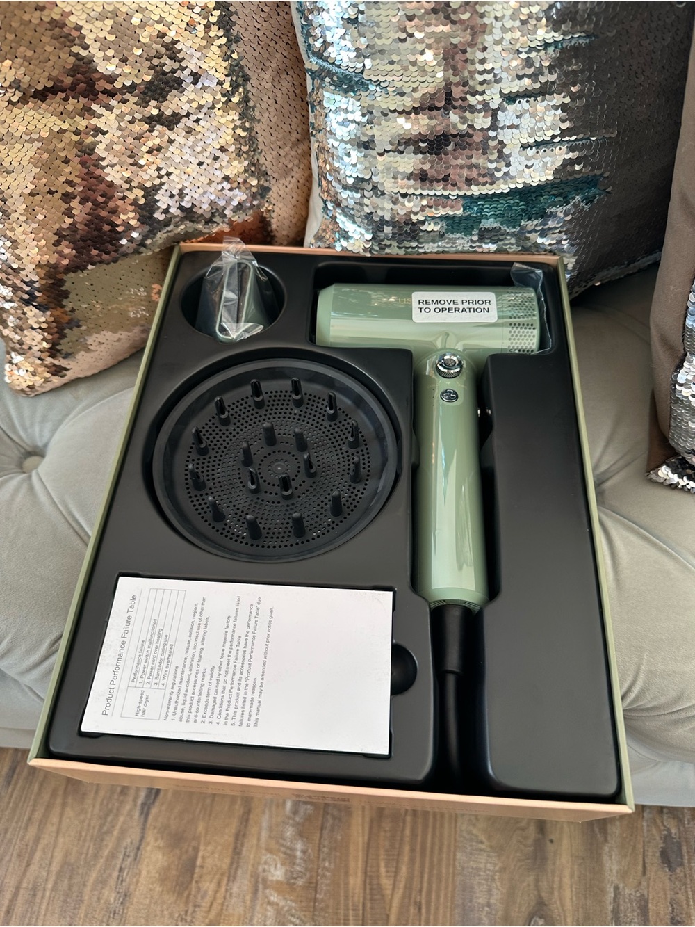 Usmooth • Eco AccelerDry Professional Hair Dryer Limited Edition Green - Picture 6 of 6